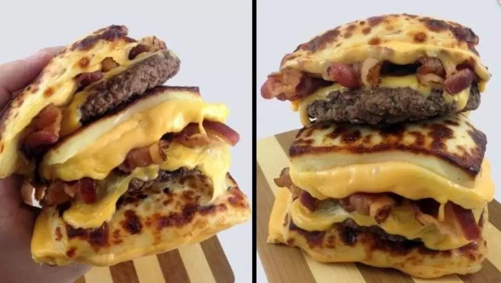 Would You Eat a Bacon Cheeseburger That Replaces the Buns With Even More Cheese?