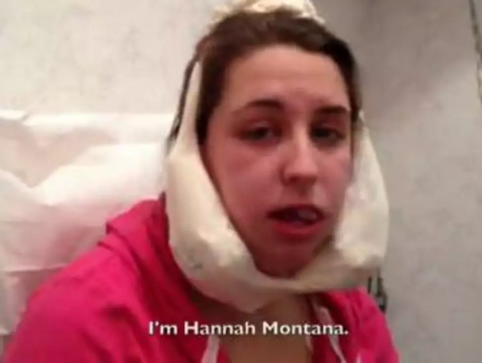 A Girl Got Her Wisdom Teeth Out, and Thought She Was Hannah Montana