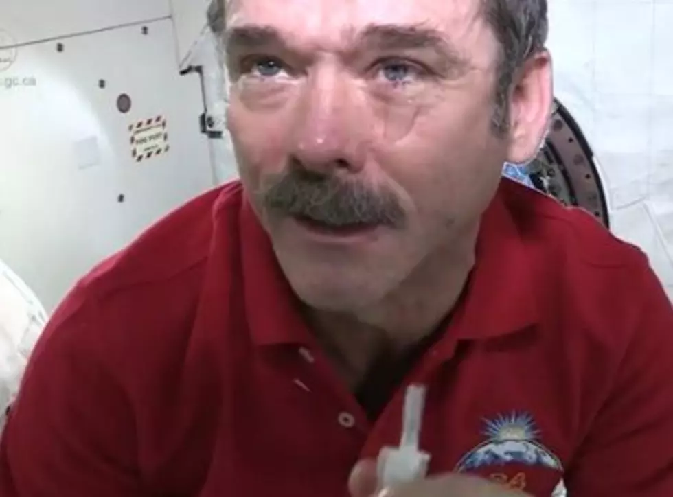Check Out What Happens When You Cry in Outer Space