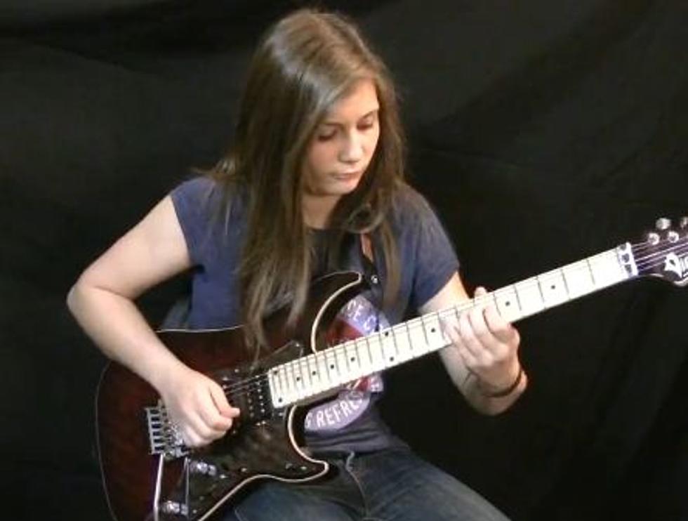 Check Out a 14-Year-Old Girl Who Can Play Van Halen’s “Eruption” Almost Note-For-Note