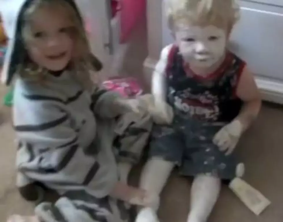 A Little Girl Gets Caught Covering Her Younger Brother’s Face in Diaper Rash Cream