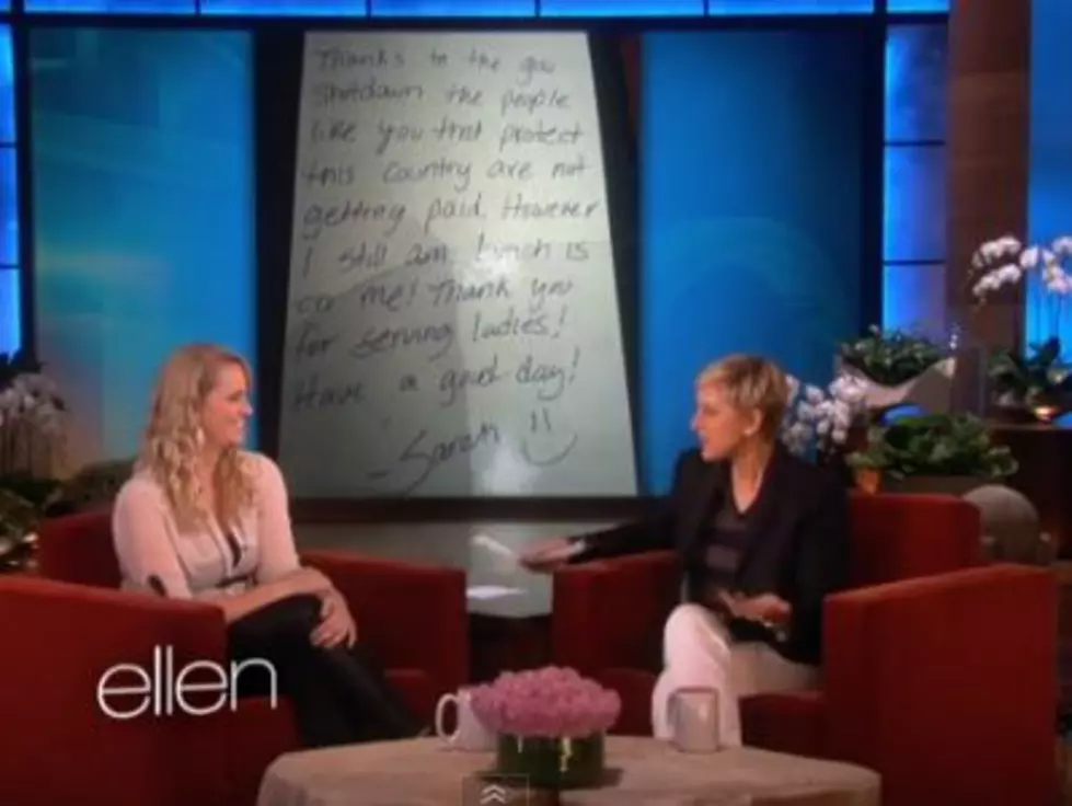 Ellen DeGeneres Gave a Waitress $10,000 After She Paid the Tab for Two National Guard Soldiers