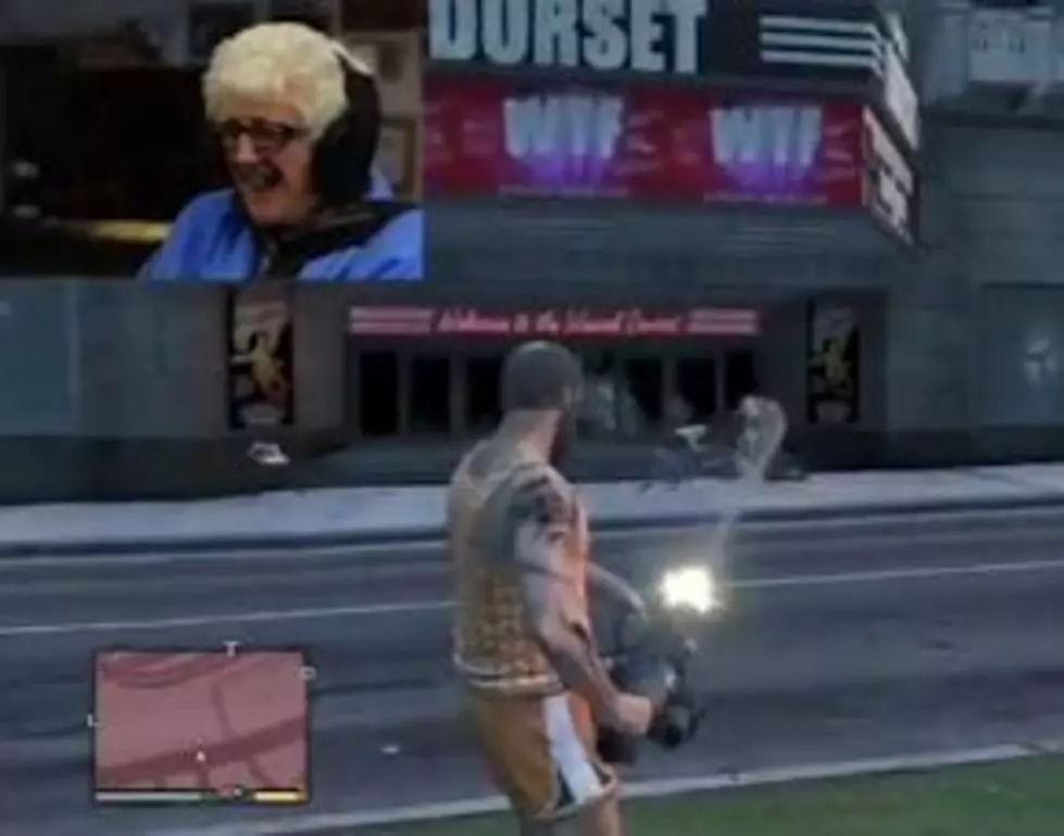 Watch an Old British Lady Get Way Too Into “Grand Theft Auto”
