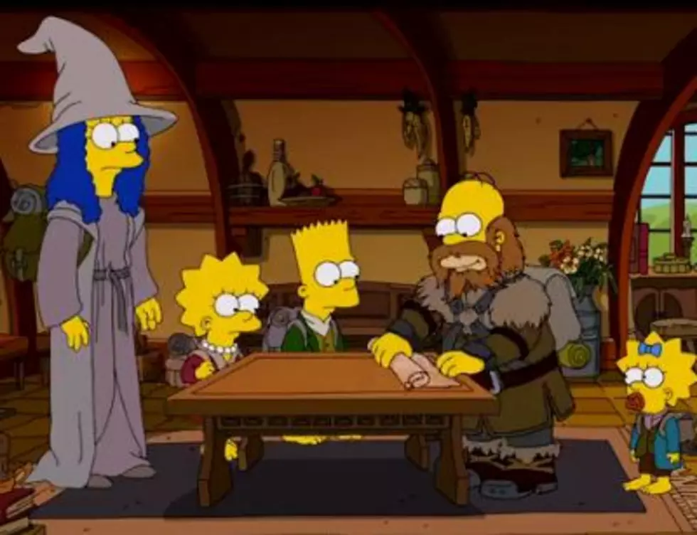 Check Out This Week’s Hobbit-Themed Opening of “The Simpsons”