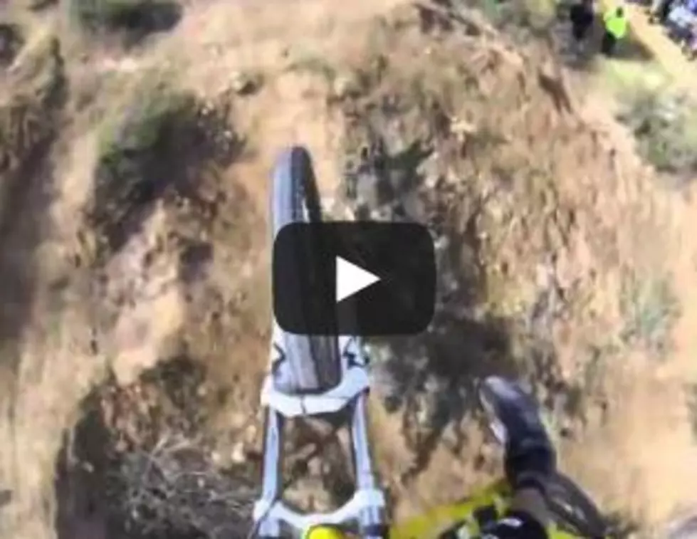 A First Person View of a Crazy Downhill Mountain Bike Course [VIDEO]