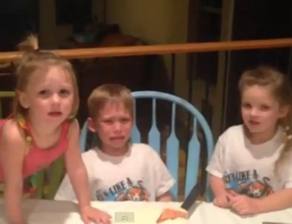 Watch a Kid Have a Nervous Breakdown When He Finds Out He’s Getting Another Sister, Not a Brother