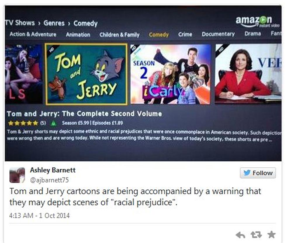 Amazon Prime Has Slapped a Racism Warning on &#8220;Tom and Jerry&#8221;