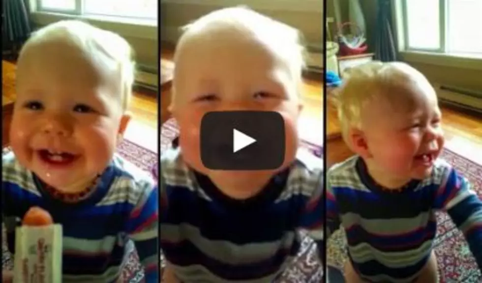 A Baby Thinks His Dad’s Cough Is the Most Hilarious Thing Ever [VIDEO]