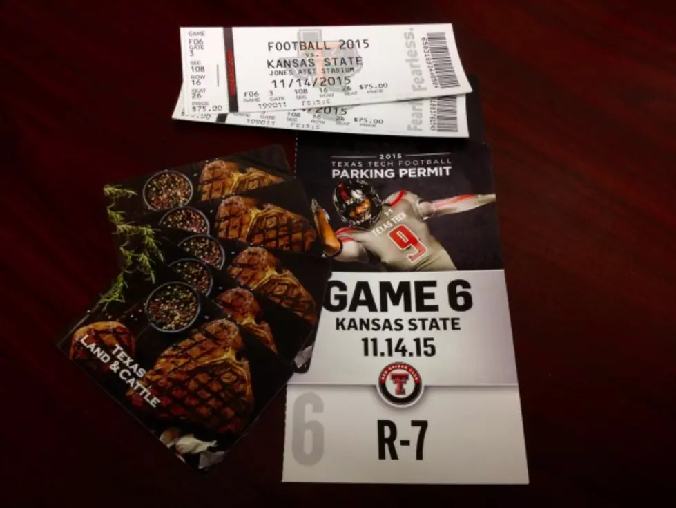 Win a Texas Tech Football Ticket Four-Pack, Parking Pass &#038; Dinner