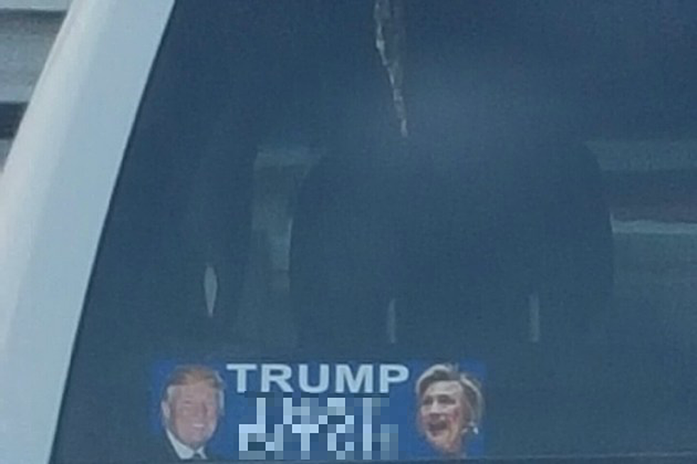 Lubbock Bumper Sticker Targets Hillary Clinton With Profanity [Photo]