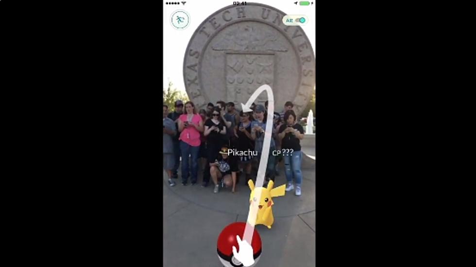 Texas Tech Students Catch ‘Pokemon Go’ Fever [Video]