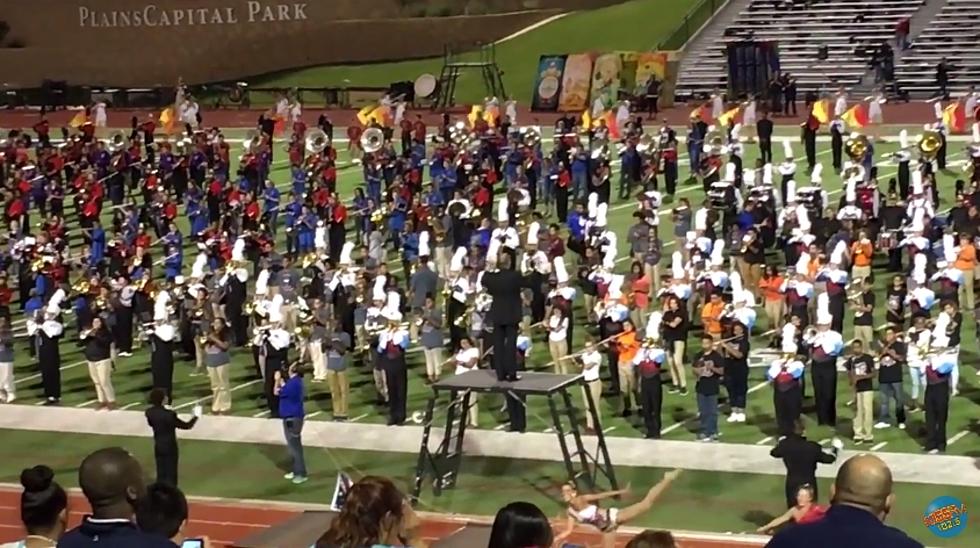 Watch Over 1,000 Lubbock Band Students Perform ‘You’re a Grand Old Flag’