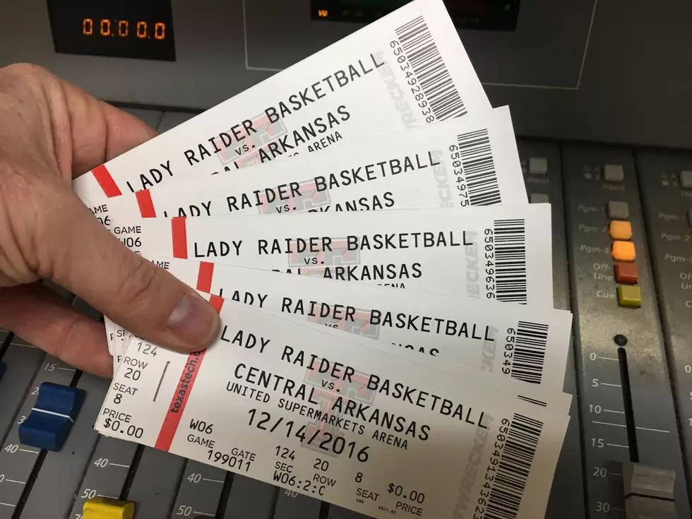 I&#8217;ve Got Tickets To Tonight&#8217;s Lady Raiders Basketball Game