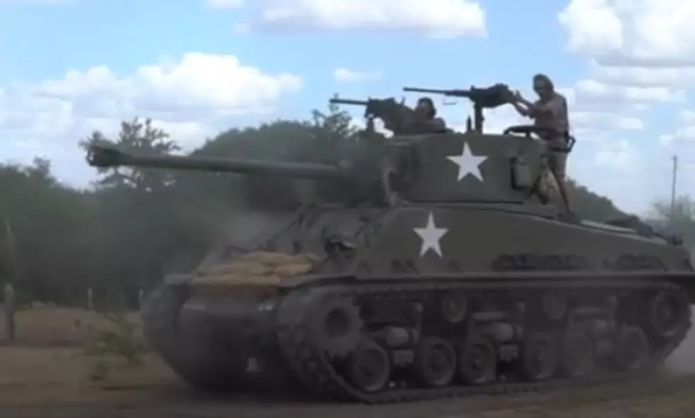 Drive And Fire A Real Live Tank In Texas For Real [VIDEO]