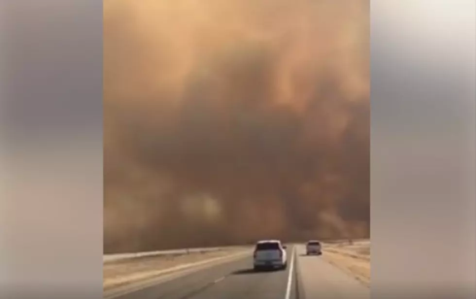 Crazy Video Of The Wildfires That Sent The Smoke Over Lubbock [VIDEO]