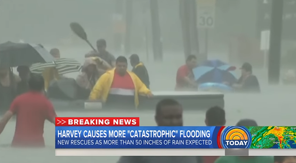Hurricane Harvey Has Dropped More Than 50 Inches of Rain Around Houston So Far [VIDEO]
