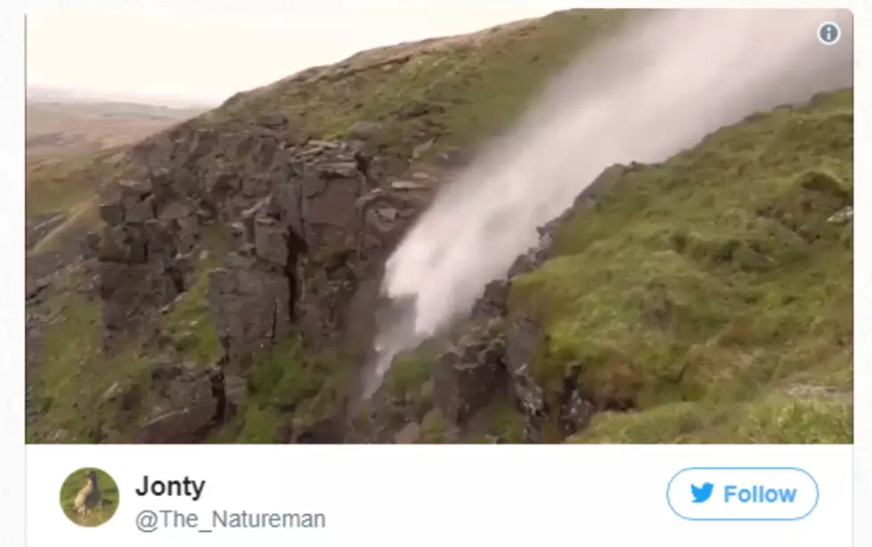 Watch A Waterfall Fly Upwards [VIDEO]