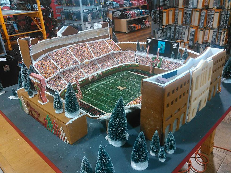 Red Raider Outfitter Has a Gingerbread Jones Stadium That Is Awesome [Photo]