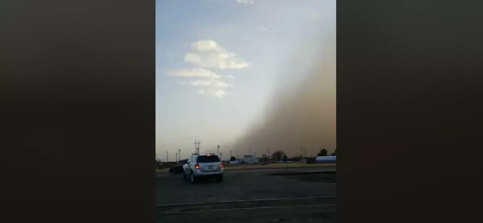 Check Out Video Of The Dust Storm That Blew Through Recently [VIDEO]