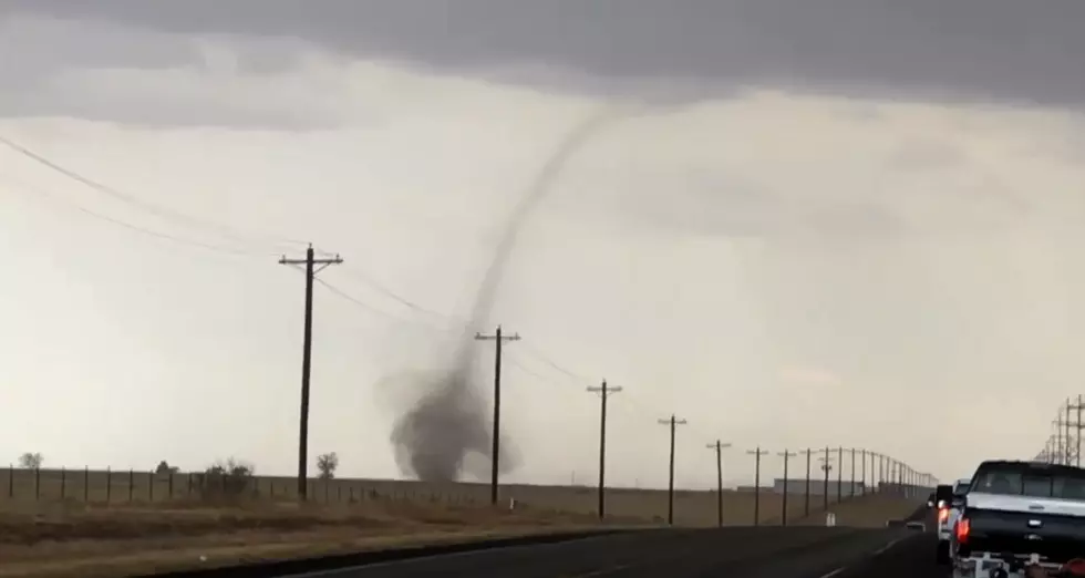 There Was A Tornado Just North Of Brownfield Yesterday [VIDEO]