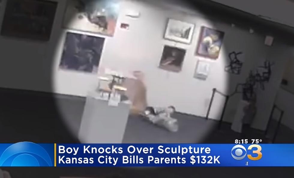 Watch This Video of a Kid Accidentally Breaking Art Worth $132,000 & Tell Me Whose Fault It Is