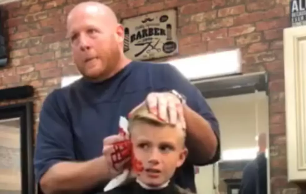 This Poor Kid Thought He Was Getting a Simple Haircut. Then, He Saw Blood. [Video]