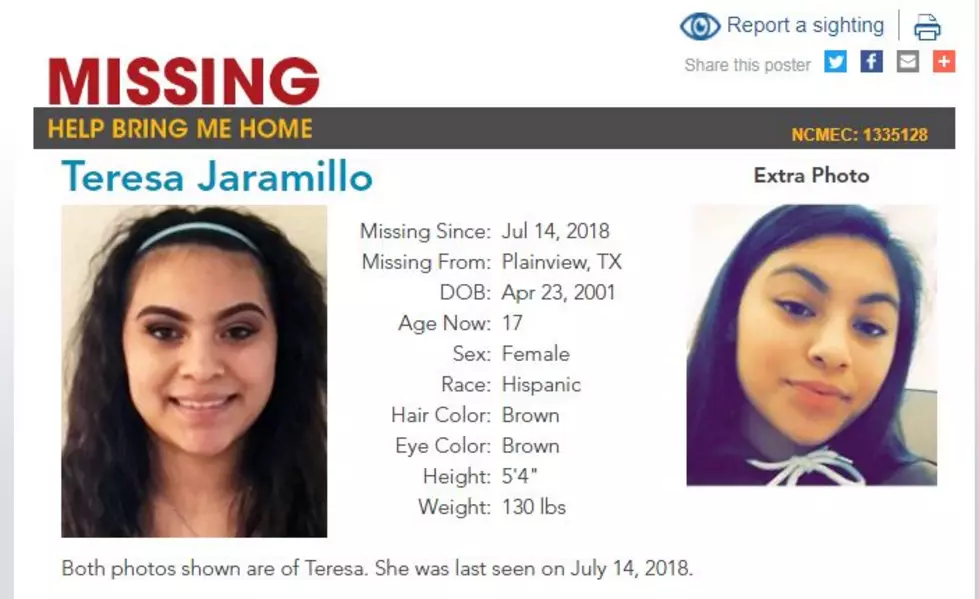 Have You Seen This Missing Plainview, Texas Teen?