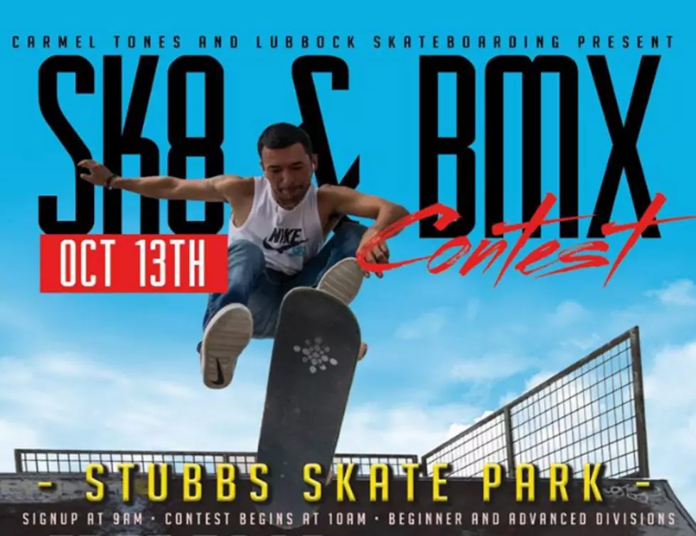 There’s A Skate And BMX Contest Saturday At Stubb’s Skate Park