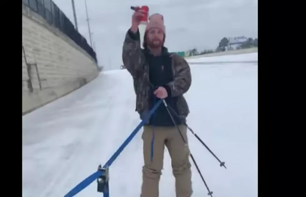 Skiing on a Texas Road? Lubbock Did It First