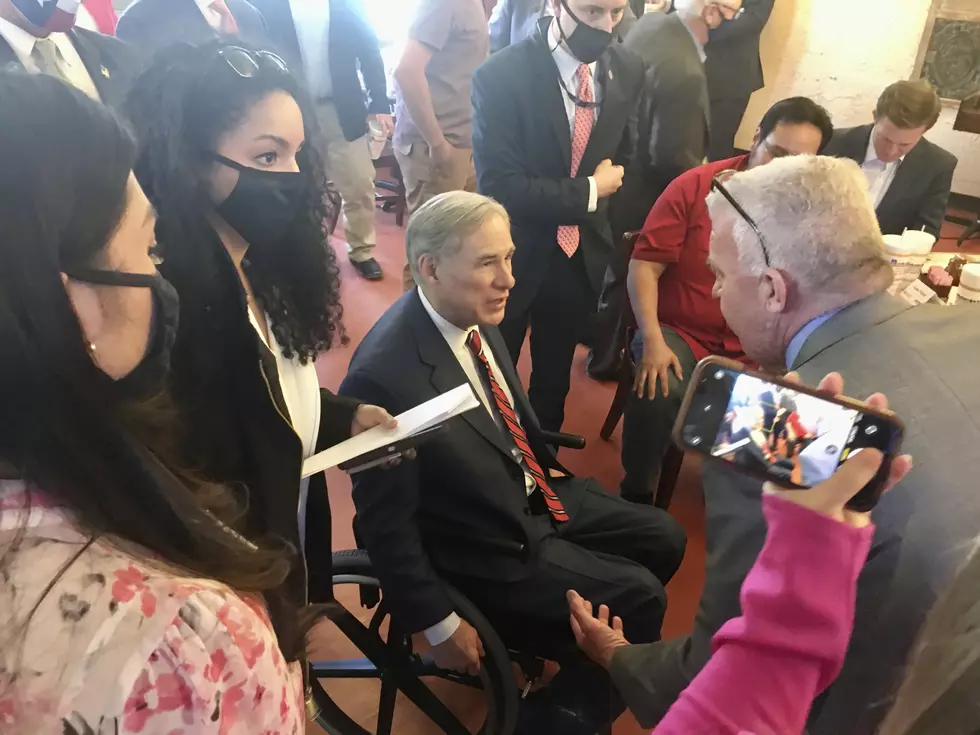 Governor Abbott Announces in Lubbock That Texas Is Being Reopened