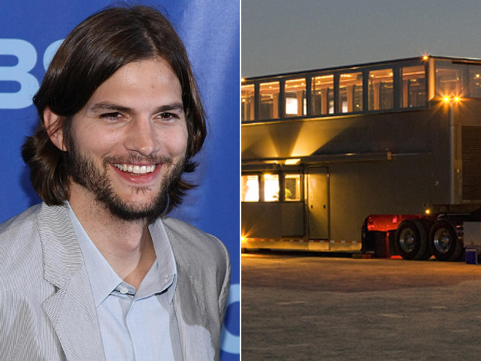 Ashton Kutcher’s Swanky ‘Two and a Half Men’ Trailer Costs $455,000 a Year – Take a Look Inside