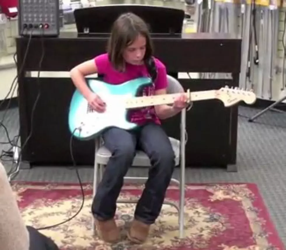 8 Year Old Guitar Whiz [VIDEO]