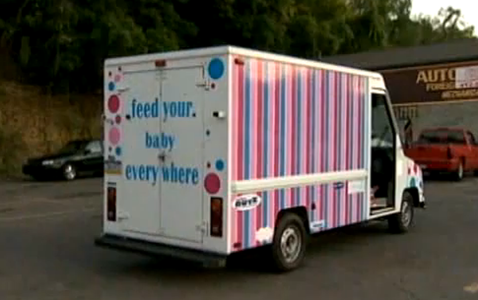 Pro-Breast Feeding Artist Introduces the Milk Truck to Moms