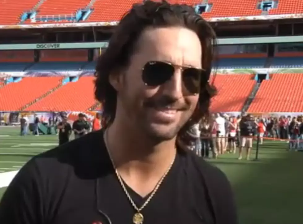 Jake Owen Talks About His Random Musical Inspirations Before The 2013 Discover Orange Bowl [VIDEOS]