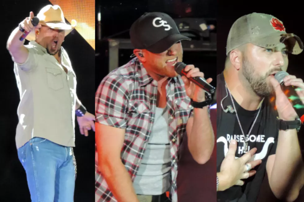 Jason Aldean, Cole Swindell &#038; Tyler Farr Light Up Lubbock on the Burn It Down Tour [Photos]