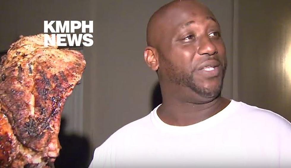 Man Saves Family and BBQ Ribs From Apartment Fire [Video]