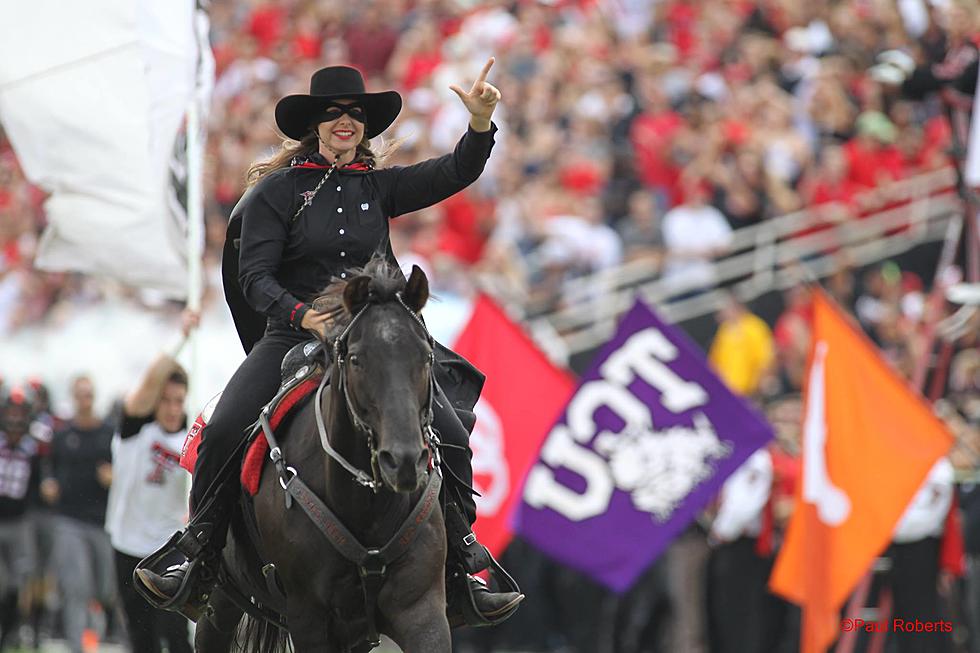The Masked Rider and Cody the Horse Are Ready for the Big Game Against West Virginia