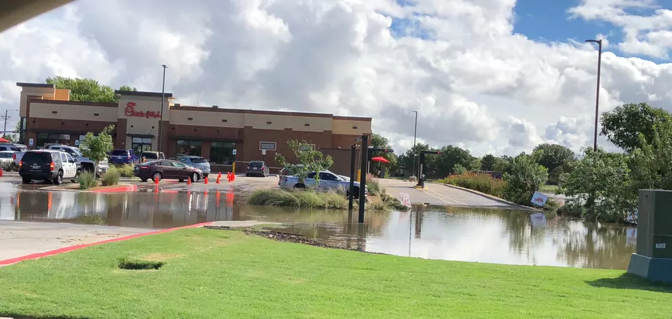 Wow! Even Flooding Doesn&#8217;t Stop This Lubbock Chick-fil-A