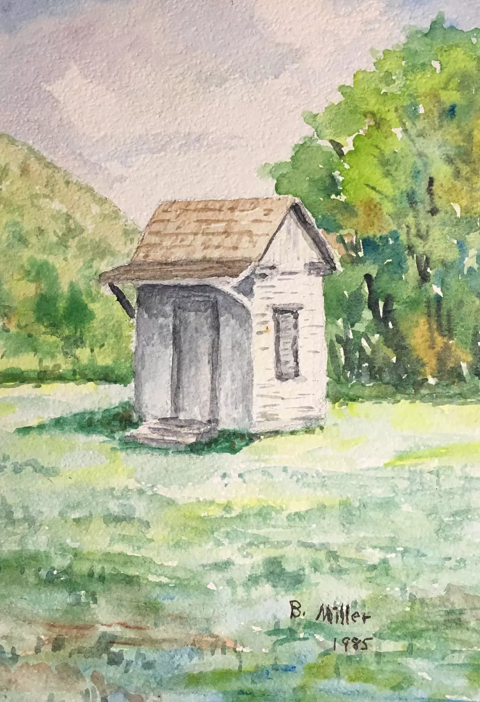 ‘The Best Little Outhouse in Texas’ Painting Is Authentic Americana