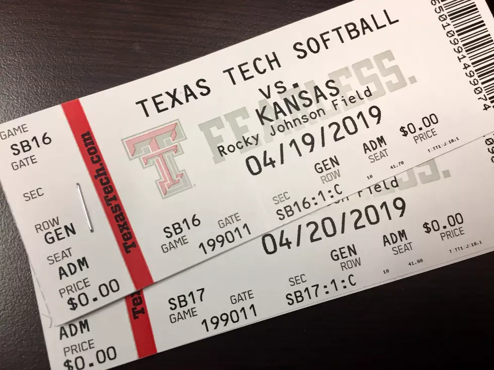 App-Exclusive: Win Texas Tech Softball vs Kansas Tickets