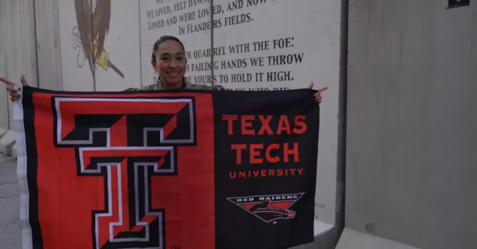 Texas Tech University Grad Gets Her Guns Up in Holiday Greeting From Afghanistan