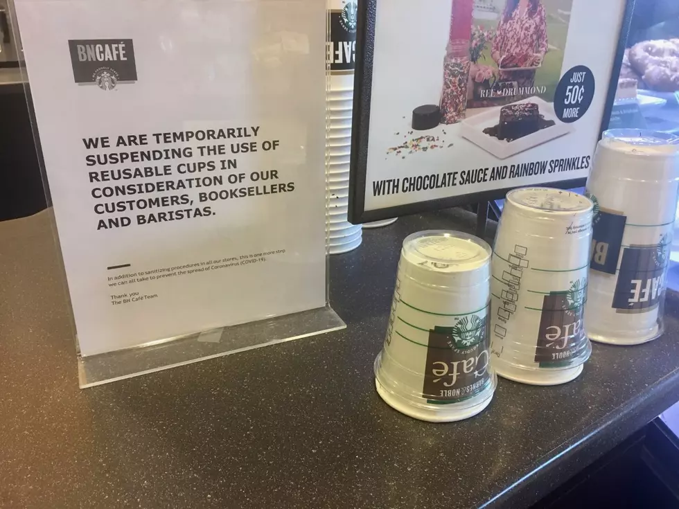 Starbucks in Lubbock Suspend Use of Reusable Cups as a Coronavirus Precaution