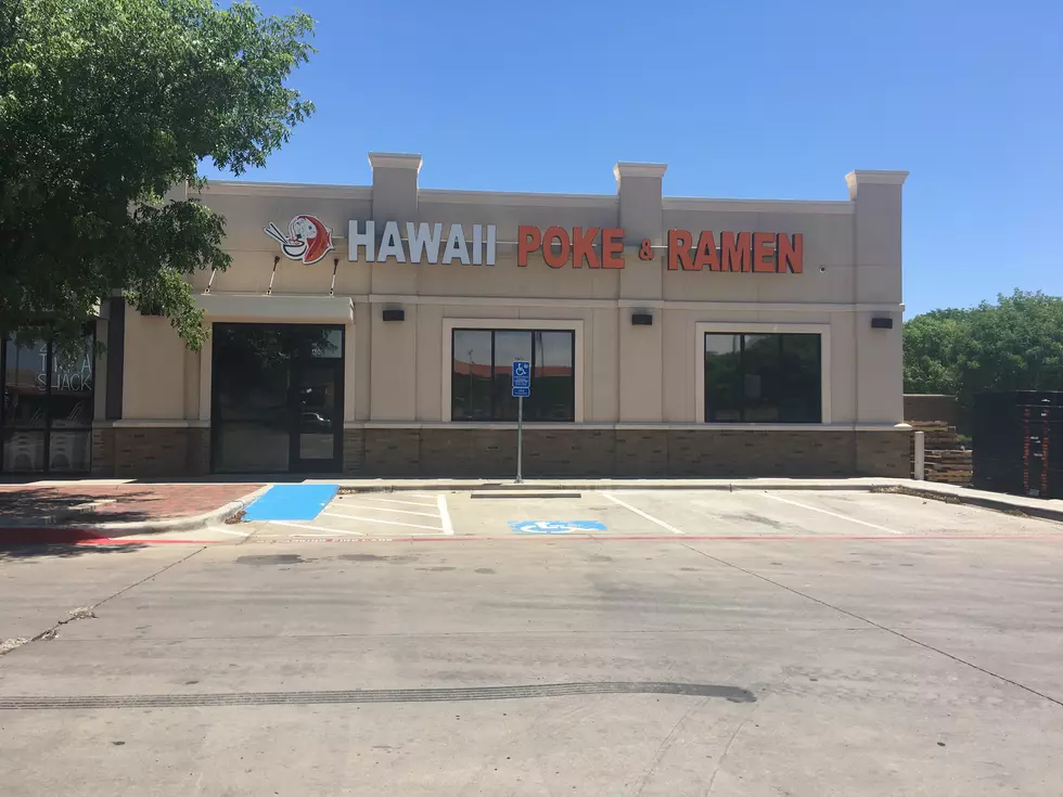 Hawaii Poke &#038; Ramen Is Getting Set to Open in Lubbock