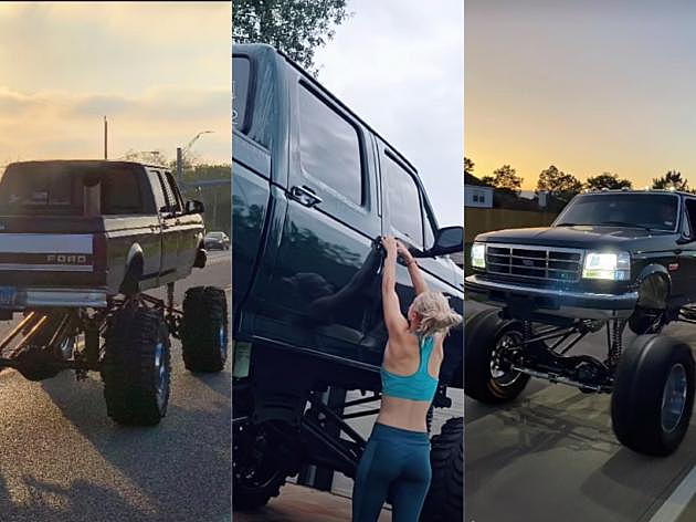 Everything&#8217;s Bigger in Texas: TikToker Shows Off Crazy Lifted Trucks