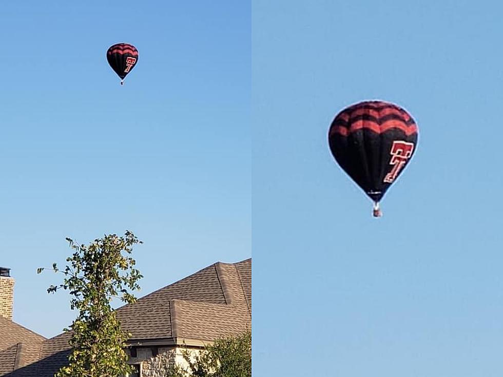 Have You Seen This Texas Tech Hot Air Balloon?