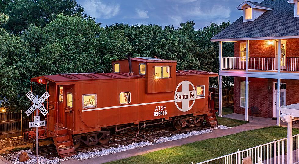 Retired Caboose Turned Cozy Bed & Breakfast in Lubbock, Texas