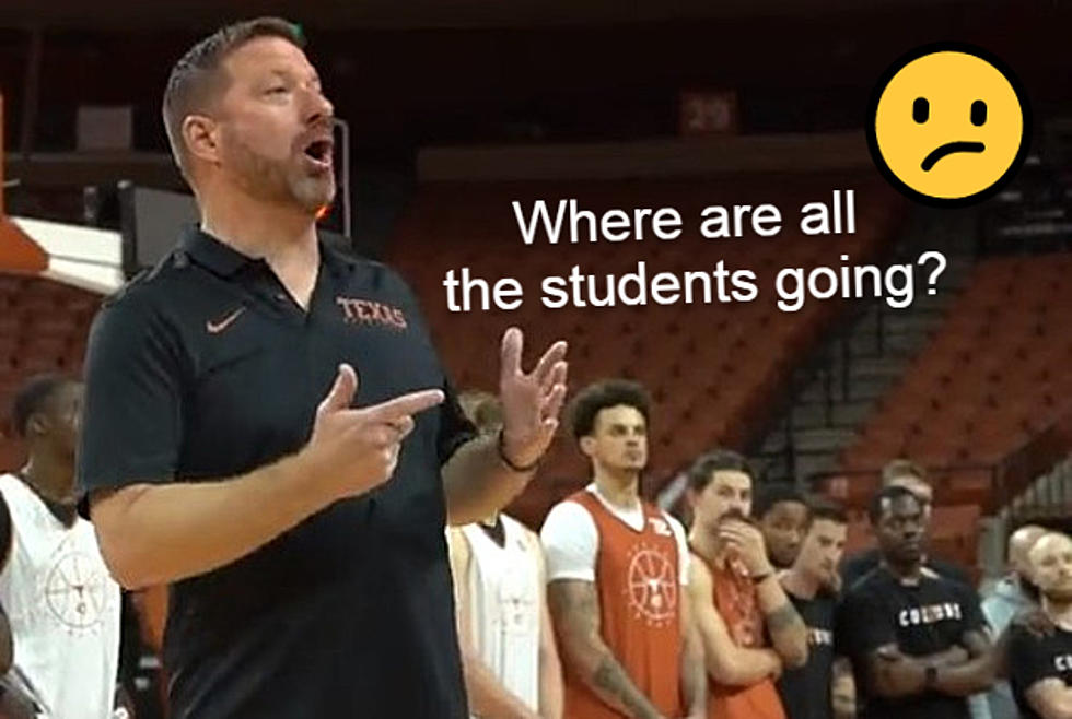 Chris Beard Says All Texas Students Will Be Let Into Game, Forgets to Say They Can’t Stay