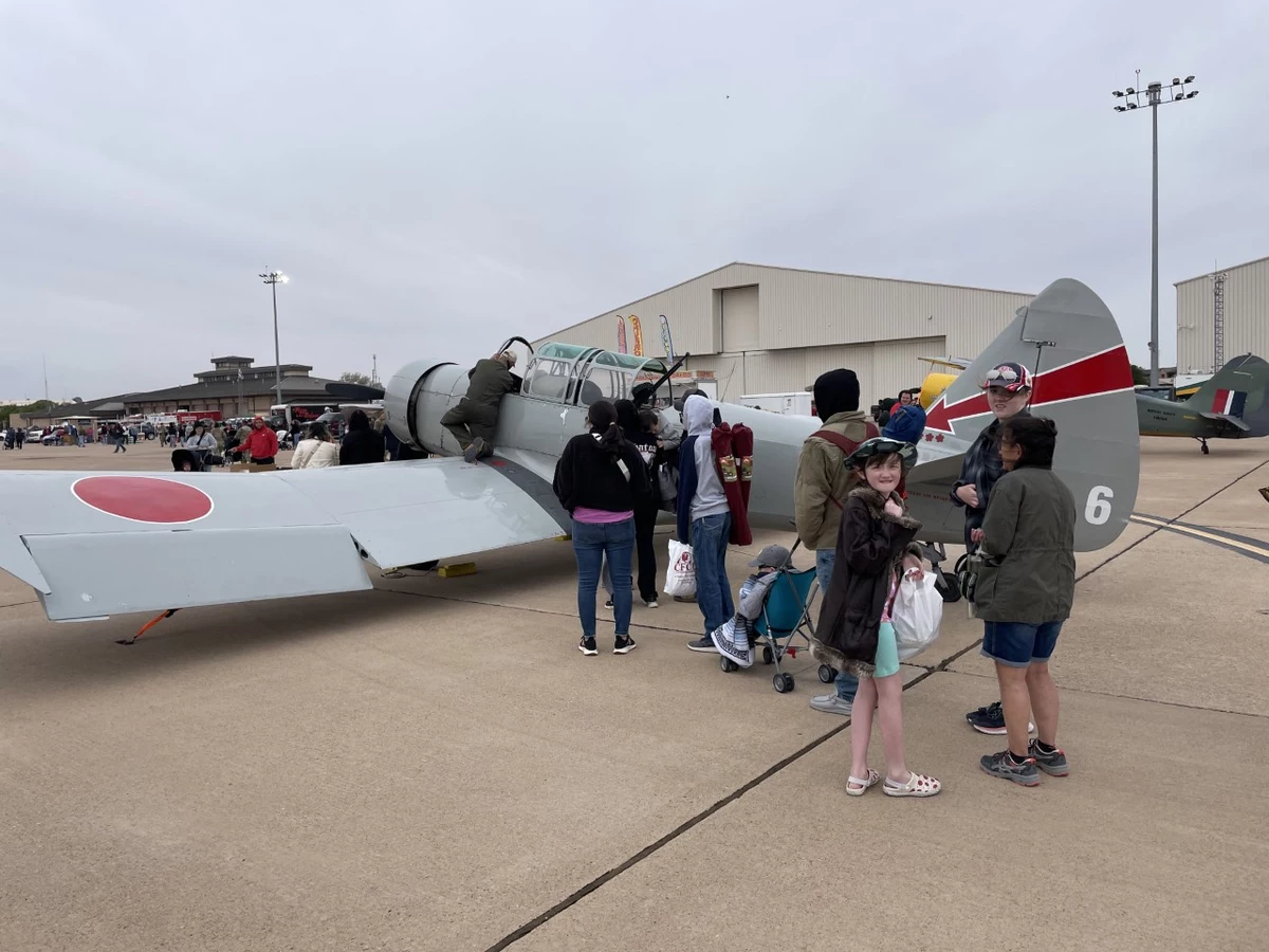 Check Out Old Military Airplanes At The South Plains Airshow
