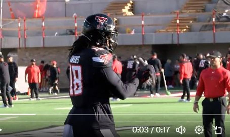 Caught On Camera: Texas Tech Football Player Catches Bird Mid-Air