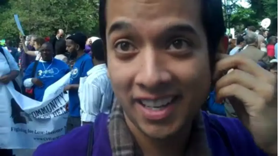 A Brilliant Occupy Wall Street Protester [VIDEO]